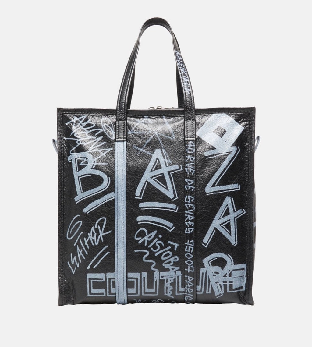 Leder-Tote Bag Balenciaga