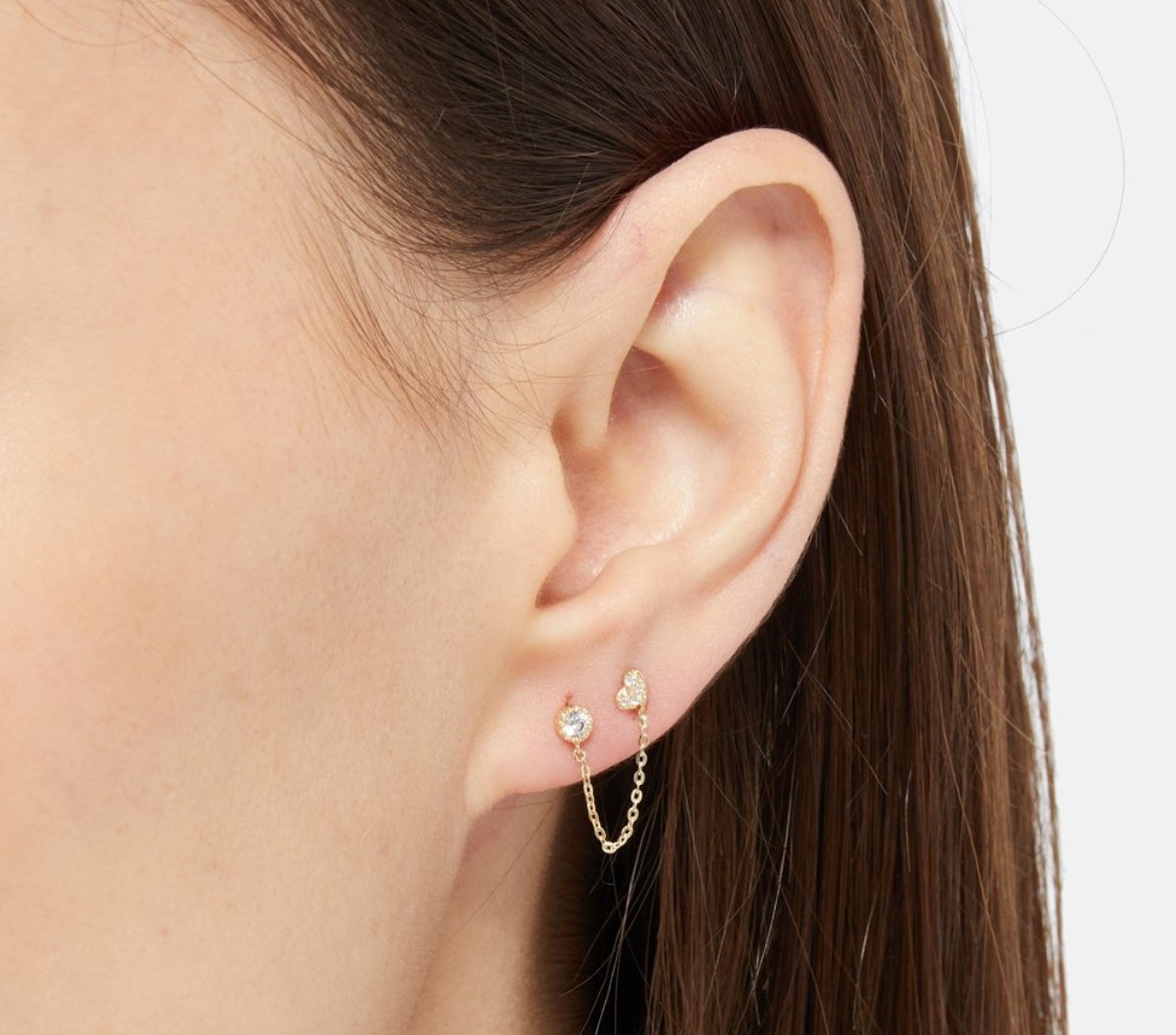 by Colette
Ohrstecker mit Kettchen