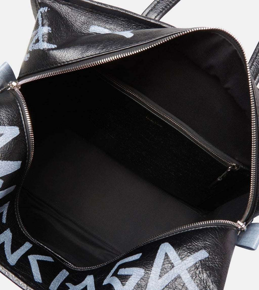 Leder-Tote Bag Balenciaga