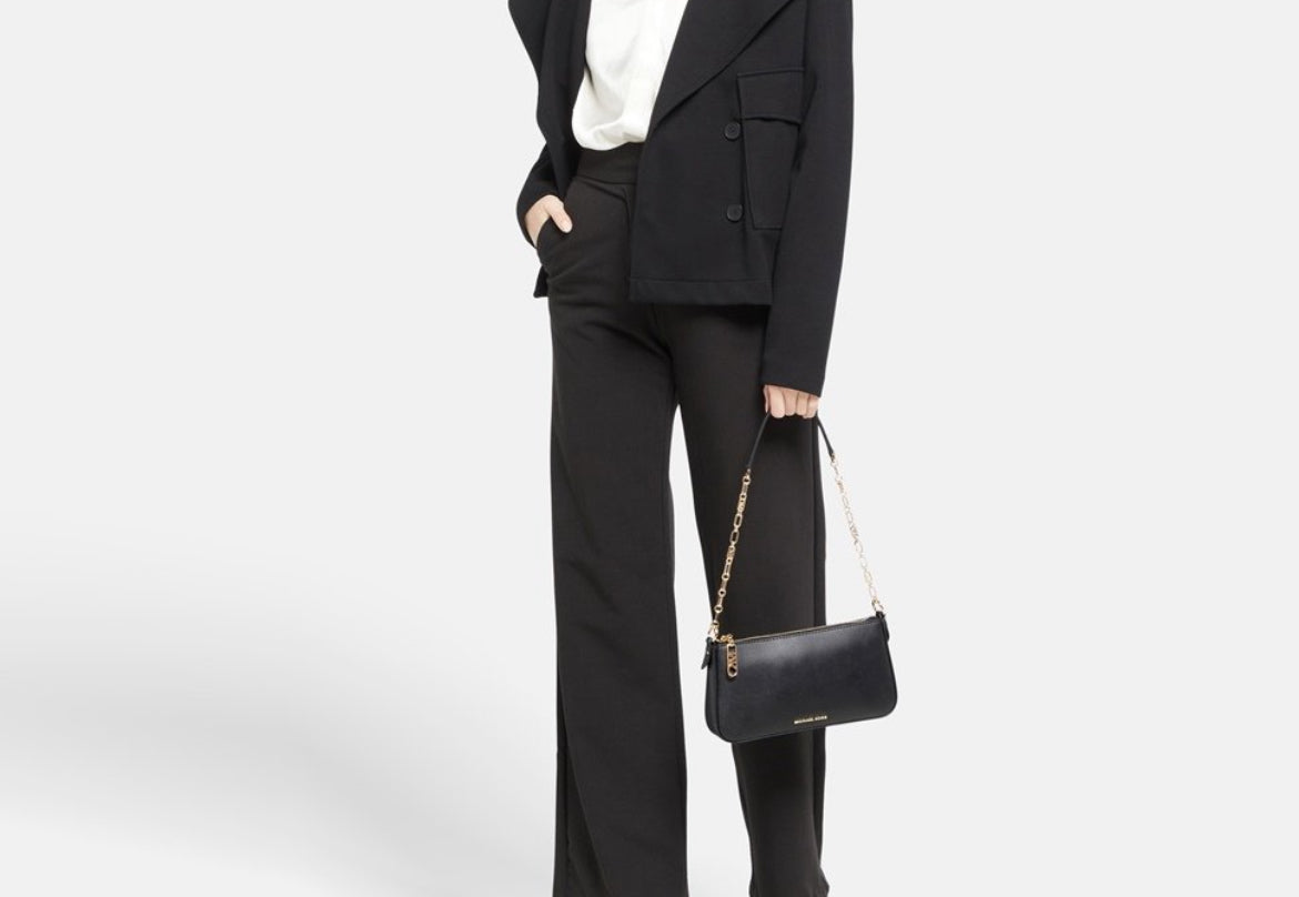 Michael Michael Kors Leder-Schultertasche