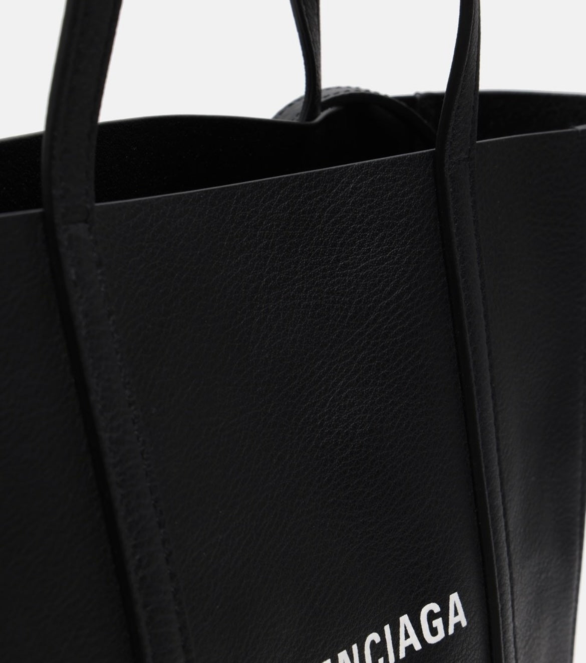 Leder-Tote Bag - Balenciaga